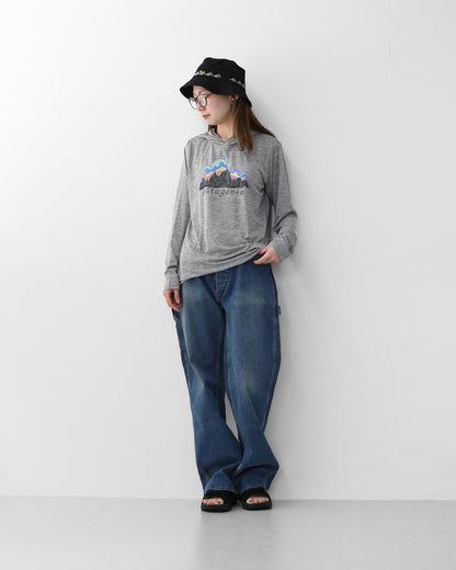 Patagonia [パタゴニア正規代理店] W's Cap Cool Daily Hoody - Fitz Roy Nimbus [45472] ウィメンズ・キャプリーン・クール・デイリー・フーディ（フィッツロイ・ニンバス）・LADY'S [2026SS]