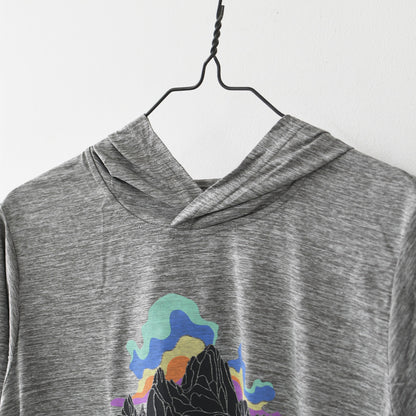 Patagonia [パタゴニア正規代理店] W's Cap Cool Daily Hoody - Fitz Roy Nimbus [45472] ウィメンズ・キャプリーン・クール・デイリー・フーディ（フィッツロイ・ニンバス）・LADY'S [2026SS]