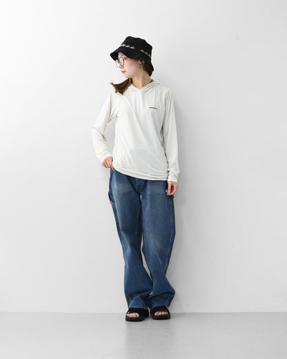 Patagonia [パタゴニア正規代理店] W's Cap Cool Daily Hoody - Boardshort Logo [45474] ウィメンズ・キャプリーン・クール・デイリー・フーディ（ボードショーツ・ロゴ）・LADY'S [2026SS]