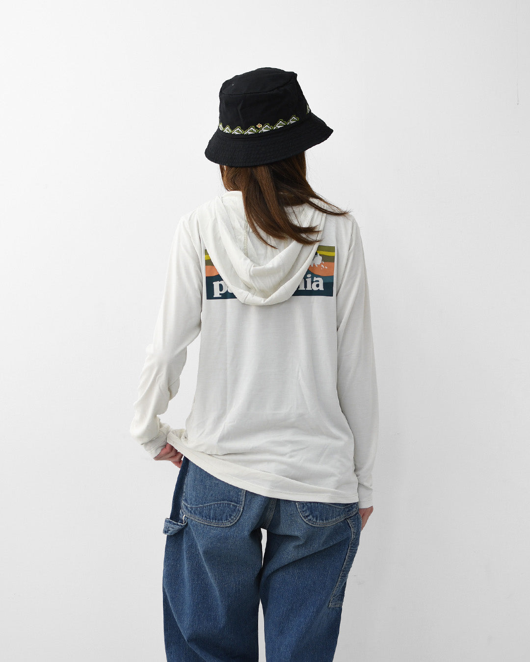 Patagonia [パタゴニア正規代理店] W's Cap Cool Daily Hoody - Boardshort Logo [45474] ウィメンズ・キャプリーン・クール・デイリー・フーディ（ボードショーツ・ロゴ）・LADY'S [2026SS]