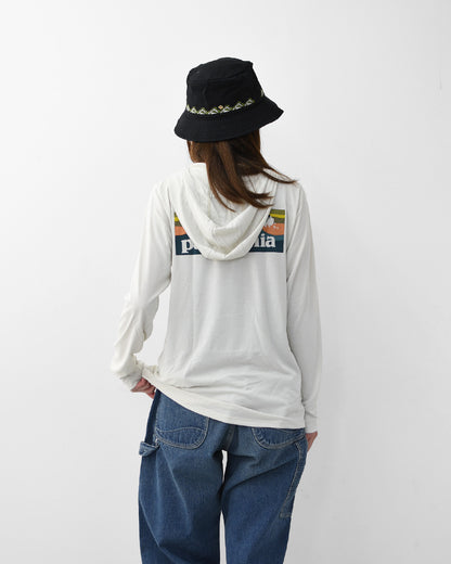 Patagonia [パタゴニア正規代理店] W's Cap Cool Daily Hoody - Boardshort Logo [45474] ウィメンズ・キャプリーン・クール・デイリー・フーディ（ボードショーツ・ロゴ）・LADY'S [2026SS]