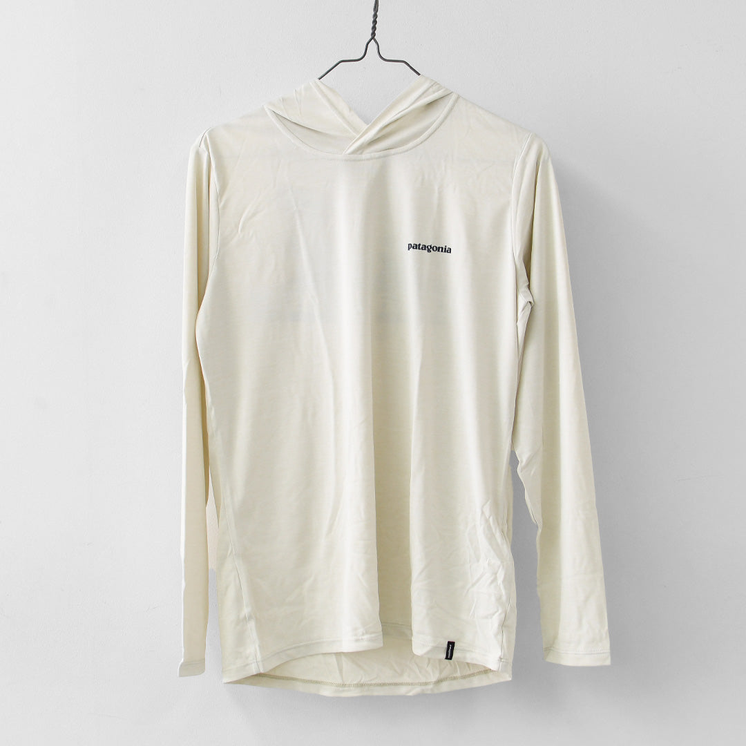 Patagonia [パタゴニア正規代理店] W's Cap Cool Daily Hoody - Boardshort Logo [45474] ウィメンズ・キャプリーン・クール・デイリー・フーディ（ボードショーツ・ロゴ）・LADY'S [2026SS]