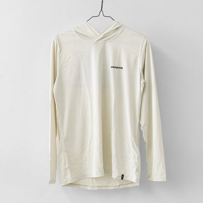 Patagonia [パタゴニア正規代理店] W's Cap Cool Daily Hoody - Boardshort Logo [45474] ウィメンズ・キャプリーン・クール・デイリー・フーディ（ボードショーツ・ロゴ）・LADY'S [2026SS]