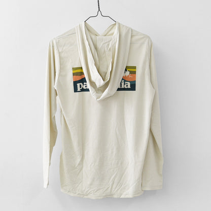 Patagonia [パタゴニア正規代理店] W's Cap Cool Daily Hoody - Boardshort Logo [45474] ウィメンズ・キャプリーン・クール・デイリー・フーディ（ボードショーツ・ロゴ）・LADY'S [2026SS]