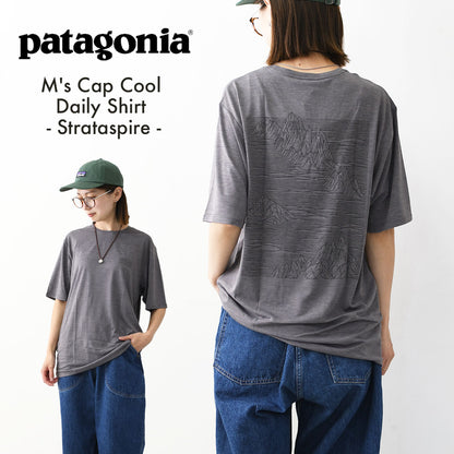 Patagonia [パタゴニア正規代理店] M's Cap Cool Daily Shirt - Strataspire [45479] メンズ・キャプリーン・クール・デイリー・シャツ（ストラタスパイア）・半袖Tシャツ・MEN'S [2026AW]