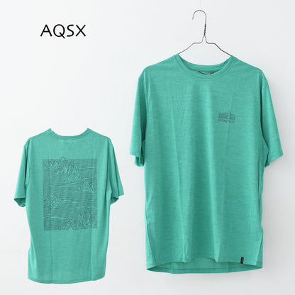 Patagonia [パタゴニア正規代理店] M's Cap Cool Daily Shirt - Strataspire [45479] メンズ・キャプリーン・クール・デイリー・シャツ（ストラタスパイア）・半袖Tシャツ・MEN'S [2026SS]