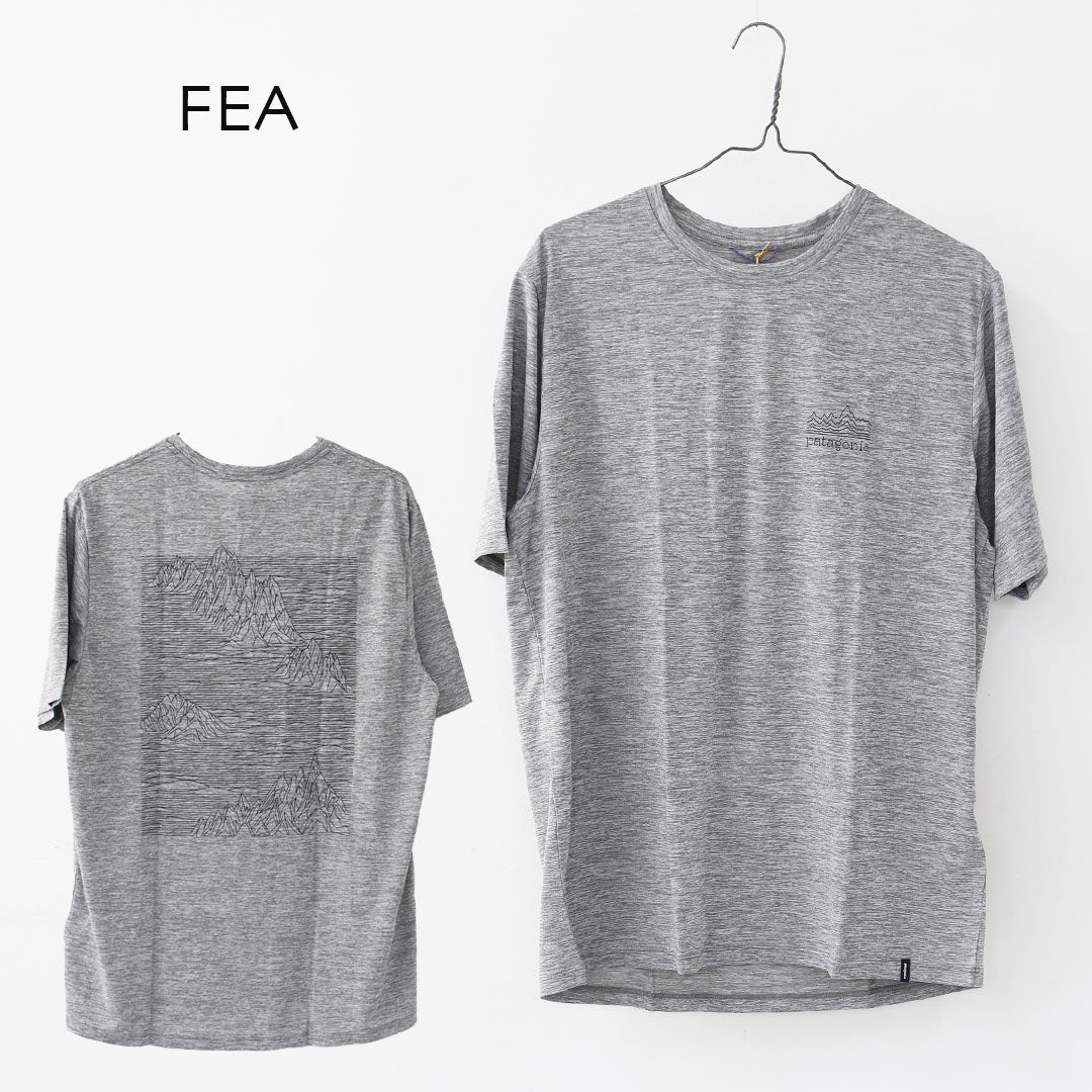 Patagonia [パタゴニア正規代理店] M's Cap Cool Daily Shirt - Strataspire [45479] メンズ・キャプリーン・クール・デイリー・シャツ（ストラタスパイア）・半袖Tシャツ・MEN'S [2026SS]