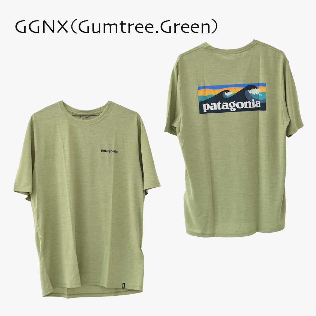 Patagonia [パタゴニア正規代理店] M's Cap Cool Daily Shirt - Boardshort Logo [45481] メンズ・キャプリーン・クール・デイリー・シャツ（ボードショーツ・ロゴ）・MEN'S [2026SS]