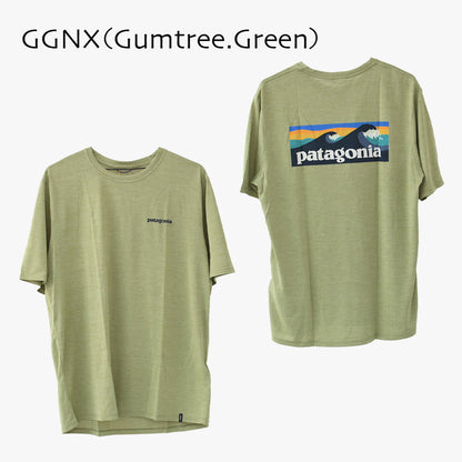 Patagonia [パタゴニア正規代理店] M's Cap Cool Daily Shirt - Boardshort Logo [45481] メンズ・キャプリーン・クール・デイリー・シャツ（ボードショーツ・ロゴ）・MEN'S [2026SS]