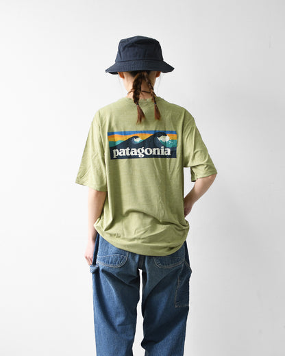 Patagonia [パタゴニア正規代理店] M's Cap Cool Daily Shirt - Boardshort Logo [45481] メンズ・キャプリーン・クール・デイリー・シャツ（ボードショーツ・ロゴ）・MEN'S [2026SS]