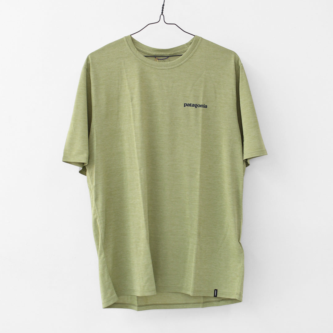 Patagonia [パタゴニア正規代理店] M's Cap Cool Daily Shirt - Boardshort Logo [45481] メンズ・キャプリーン・クール・デイリー・シャツ（ボードショーツ・ロゴ）・MEN'S [2026SS]