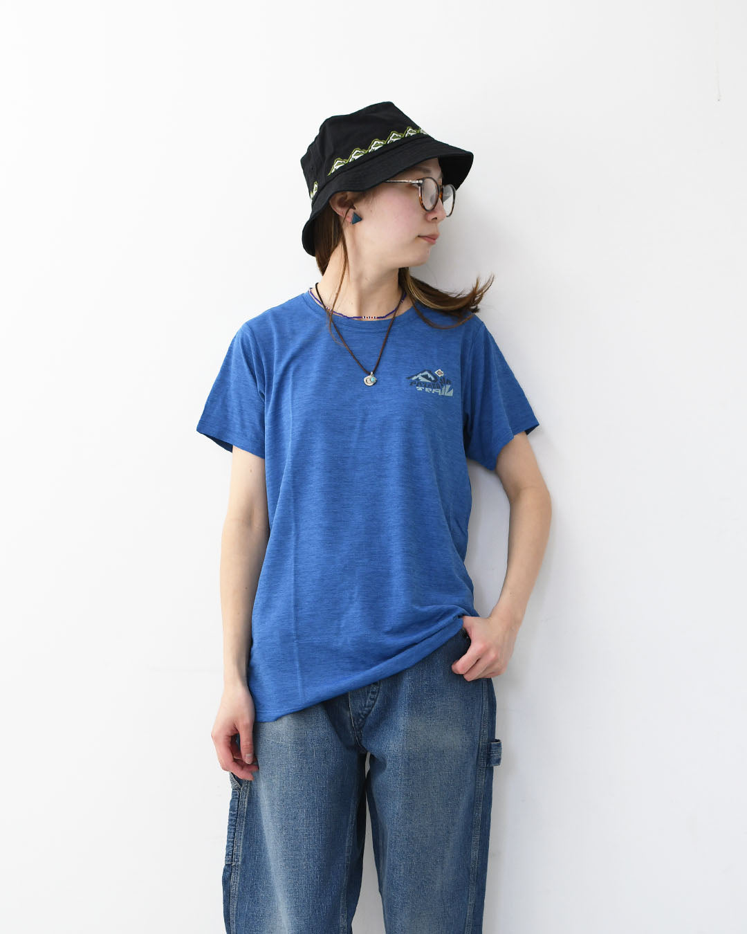 Patagonia [パタゴニア正規代理店] W's Cap Cool Daily Shirt - Trailcheck [45483] ウィメンズ・キャプリーン・クール・デイリー・シャツ（トレイルチェック）・半袖Tシャツ・LADY'S [2026SS]
