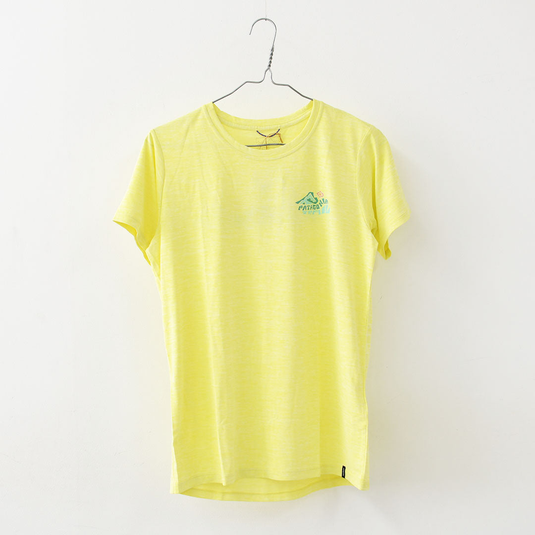 Patagonia [パタゴニア正規代理店] W's Cap Cool Daily Shirt - Trailcheck [45483] ウィメンズ・キャプリーン・クール・デイリー・シャツ（トレイルチェック）・半袖Tシャツ・LADY'S [2026SS]