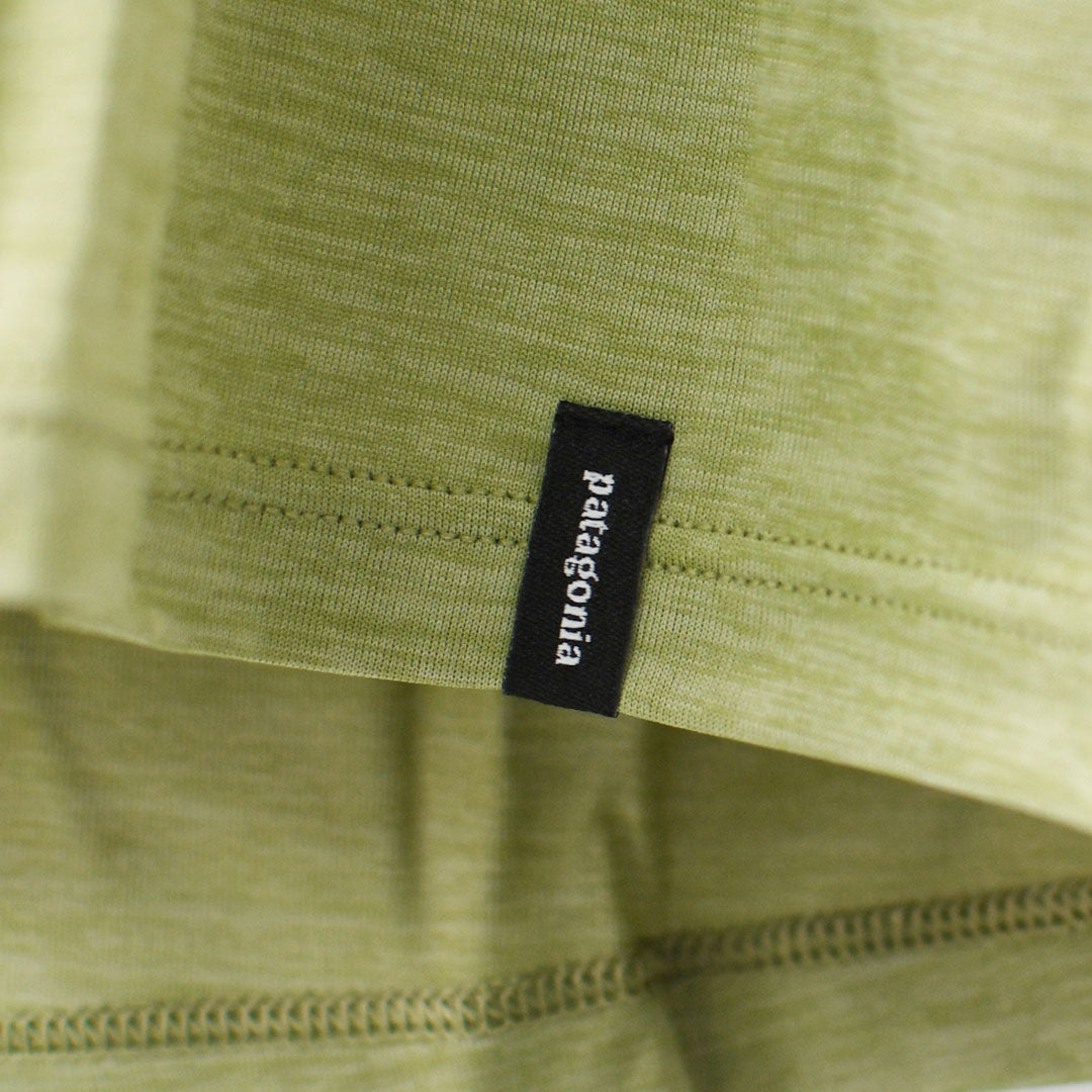 Patagonia [パタゴニア正規代理店] W's Cap Cool Daily Shirt - Chouinard Crest [45488] ウィメンズ・キャプリーン・クール・デイリー・シャツ（シュイナード・クレスト）・半袖Tシャツ・LADY'S [2026SS]