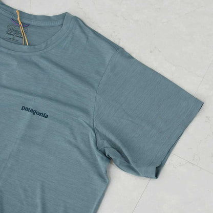Patagonia [パタゴニア正規代理店] W's Cap Cool Daily Shirt - Boardshort Logo [45489] ウィメンズ・キャプリーン・クール・デイリー・シャツ（ボードショーツ・ロゴ）・半袖Tシャツ・LADY'S [2026SS]