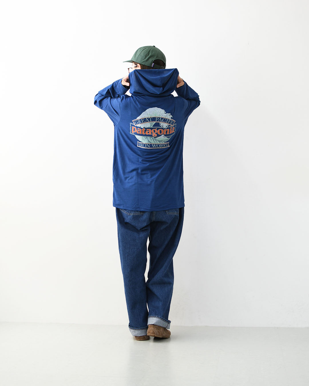 Patagonia [パタゴニア正規代理店] M's Cap Cool Daily Hoody - Great Waves [45499] メンズ・キャプリーン・クール・デイリー・フーディ（グレート・ウェーブス）・長袖・MEN'S [2026AW]