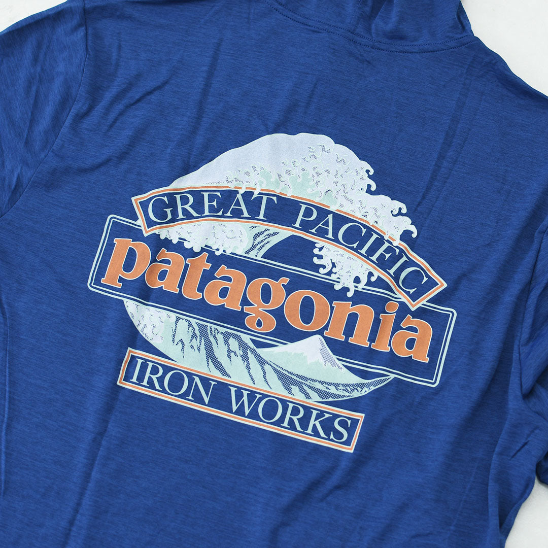 Patagonia [パタゴニア正規代理店] M's Cap Cool Daily Hoody - Great Waves [45499] メンズ・キャプリーン・クール・デイリー・フーディ（グレート・ウェーブス）・長袖・MEN'S [2026AW]