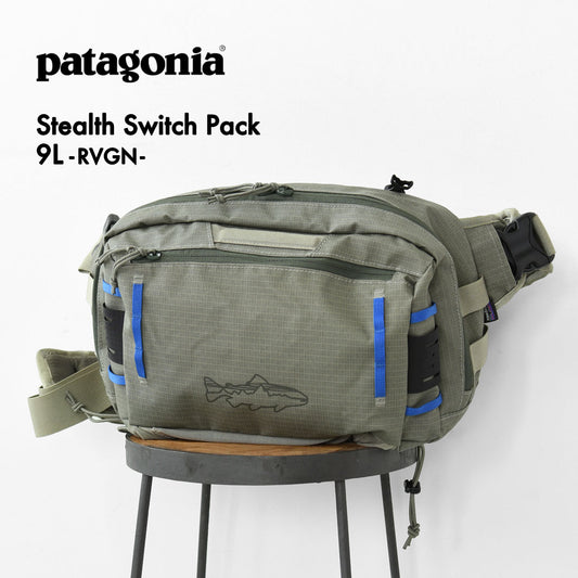 Patagonia [パタゴニア正規代理店] Stealth Switch Pack 9L -RVGN- [48329] ステルス・スウィッチ・パック 9L・ショルダーバッグ・River Rock Green・MEN'S / LADY'S [2025AW]