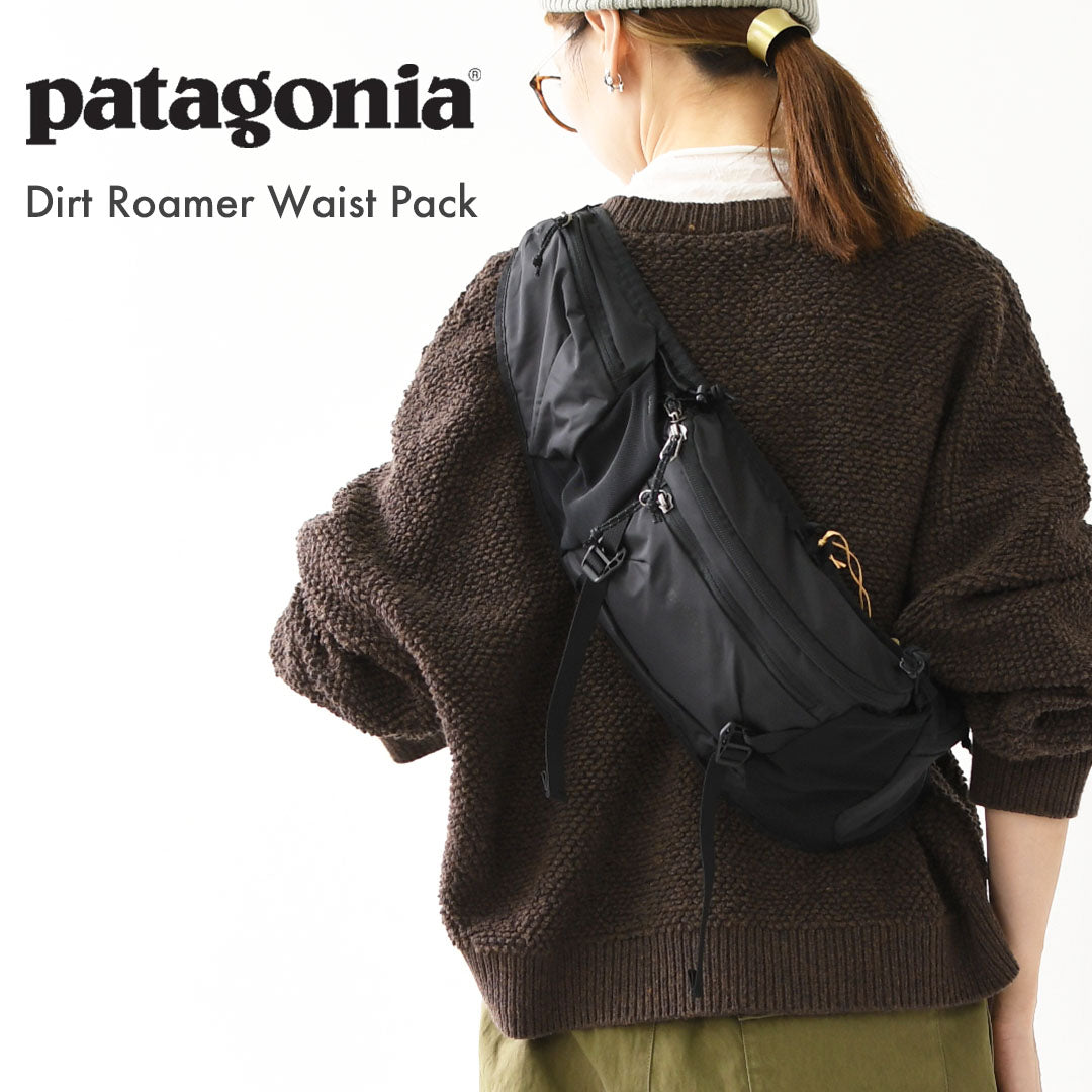 Patagonia [パタゴニア正規代理店] Dirt Roamer Waist Pack -BLK- [48510] ダート・ローマー・ウエスト・パック 3L・ボディバッグ・ウエストポーチ・MEN'S / LADY'S [2025AW]