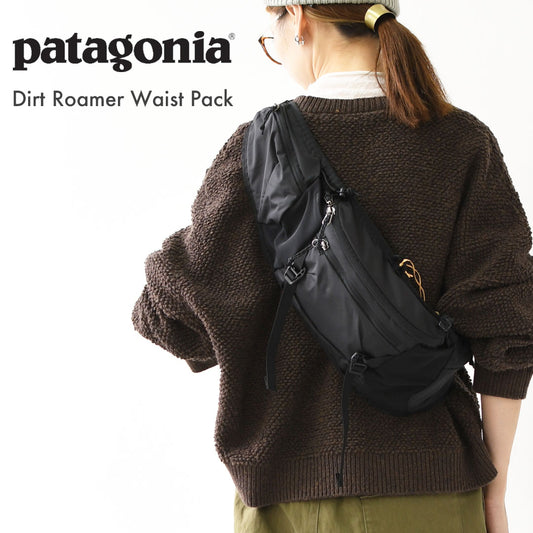 Patagonia [パタゴニア正規代理店] Dirt Roamer Waist Pack -BLK- [48510] ダート・ローマー・ウエスト・パック 3L・ボディバッグ・ウエストポーチ・MEN'S / LADY'S [2025AW]