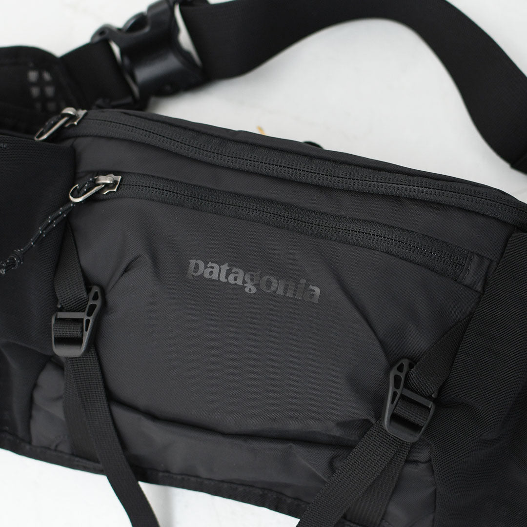 Patagonia [パタゴニア正規代理店] Dirt Roamer Waist Pack -BLK- [48510] ダート・ローマー・ウエスト・パック 3L・ボディバッグ・ウエストポーチ・MEN'S / LADY'S [2025AW]