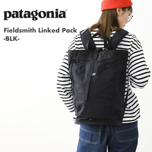 Patagonia [パタゴニア正規代理店] Fieldsmith Linked Pack -BLK- [48553] フィールドスミス・リンクド・パック 24L・デイパック・リュック・Black・MEN'S / LADY'S [2025AW]
