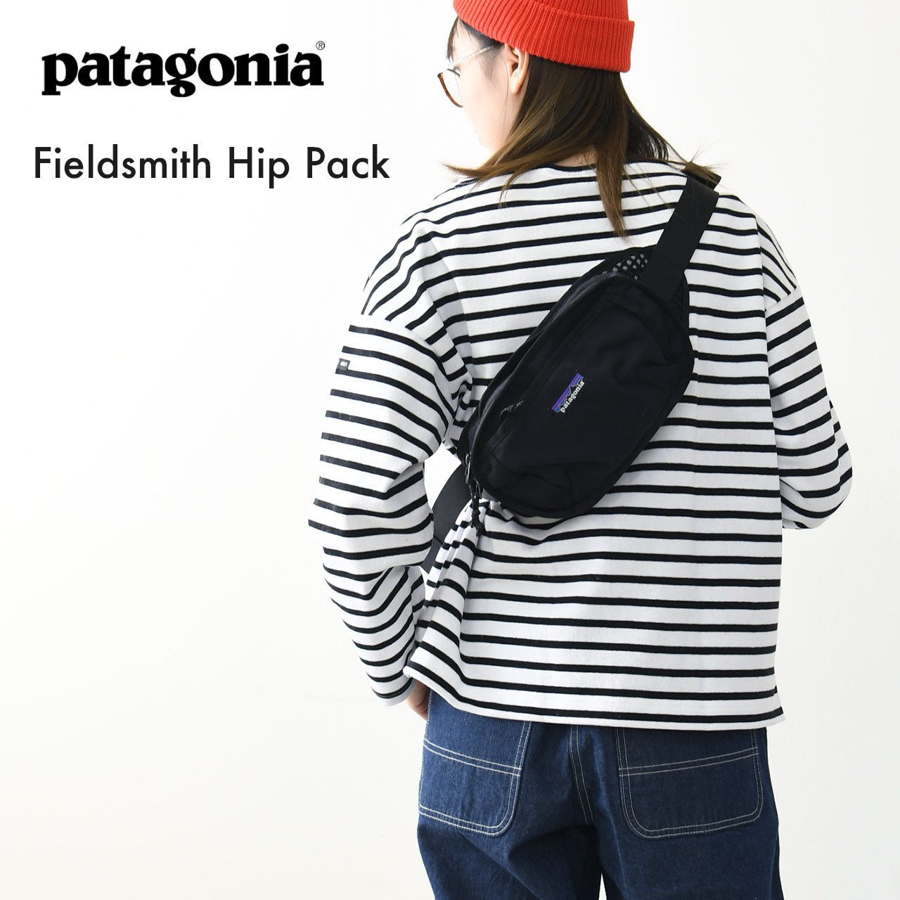 Patagonia [パタゴニア正規代理店] Fieldsmith Hip Pack -BLK- [48580] フィールドスミス ヒップ パック 5L・Black・MEN'S / LADY'S [2025AW]