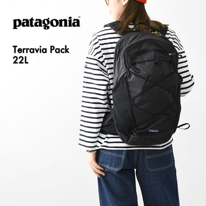 Patagonia [パタゴニア正規代理店] Terravia Pack 22L [48906] テラヴィア・パック 22L・デイパック・リュック・Black・MEN'S / LADY'S [2025AW]