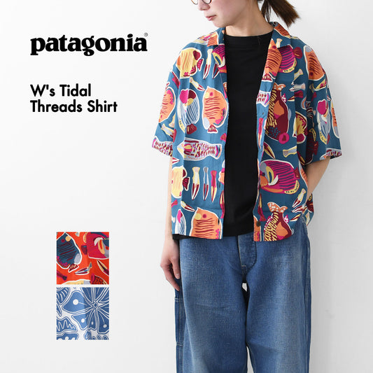 Patagonia [パタゴニア正規代理店] W's Tidal Threads Shirt [52545] ウィメンズ・タイダル・スレッズ・シャツ [2025SS]