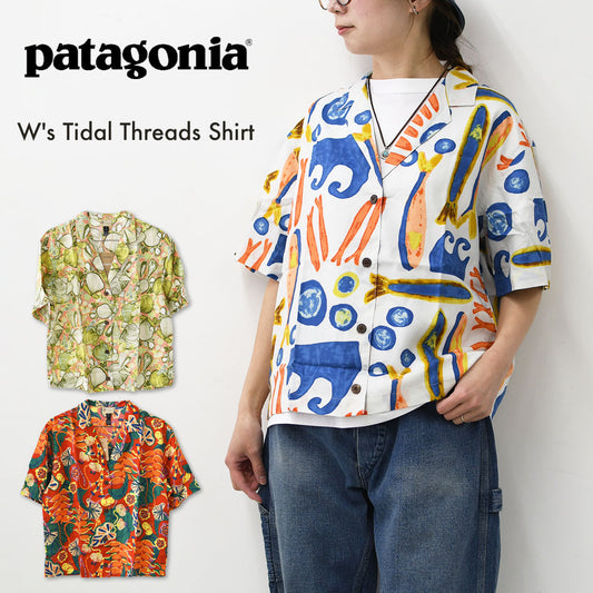 Patagonia [パタゴニア正規代理店] W's Tidal Threads Shirt [52545] ウィメンズ・タイダル・スレッズ・シャツ・LADY'S [2026SS]