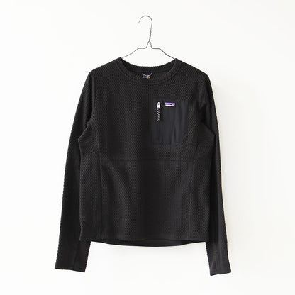 Patagonia [パタゴニア正規代理店] K's R1 Air Crew [64815] キッズ・R1 エア・クルー・長袖・LADY'S [2026AW]