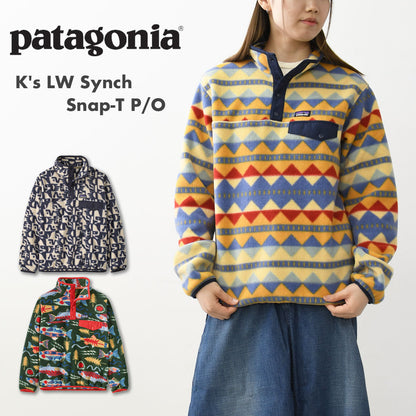 Patagonia [パタゴニア正規代理店] K's LW Synch Snap-T P/O [65572] キッズ・ライトウェイト・シンチラ・スナップT・プルオーバー・フリース・KID'S/LADY'S  [2025AW]