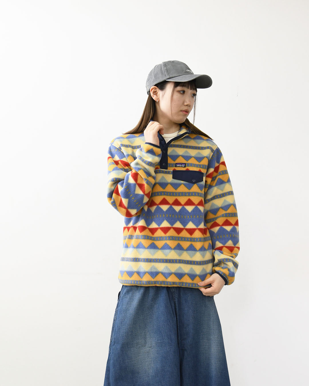 Patagonia [パタゴニア正規代理店] K's LW Synch Snap-T P/O [65572] キッズ・ライトウェイト・シンチラ・スナップT・プルオーバー・フリース・KID'S/LADY'S  [2025AW]