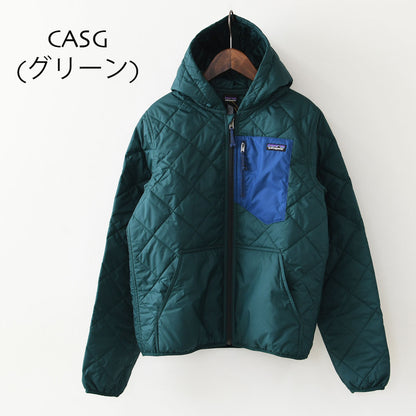 Patagonia [パタゴニア正規代理店] K's Diamond Quilted Hoody [65815] キッズ・ダイアモンド・キルテッド・フーディ・アウター・KID'S/LADY'S  [2025AW]