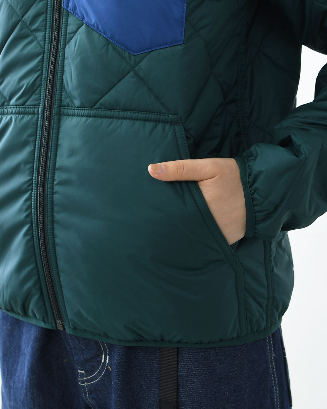Patagonia [パタゴニア正規代理店] K's Diamond Quilted Hoody [65815] キッズ・ダイアモンド・キルテッド・フーディ・アウター・KID'S/LADY'S  [2025AW]