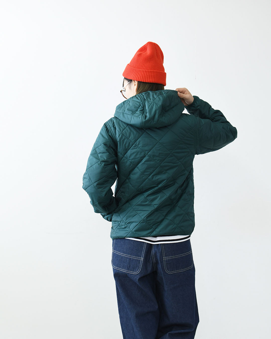 Patagonia [パタゴニア正規代理店] K's Diamond Quilted Hoody [65815] キッズ・ダイアモンド・キルテッド・フーディ・アウター・KID'S/LADY'S  [2025AW]
