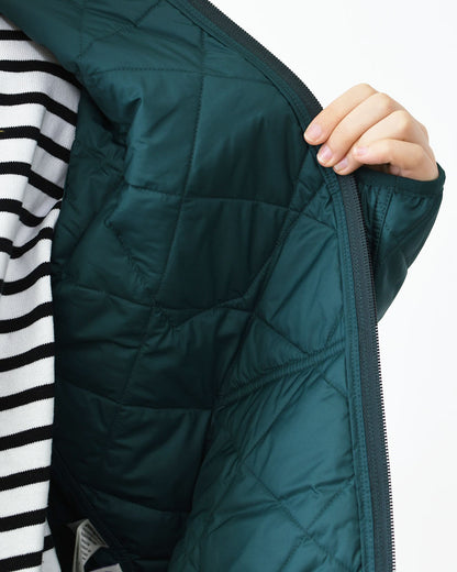 Patagonia [パタゴニア正規代理店] K's Diamond Quilted Hoody [65815] キッズ・ダイアモンド・キルテッド・フーディ・アウター・KID'S/LADY'S  [2025AW]