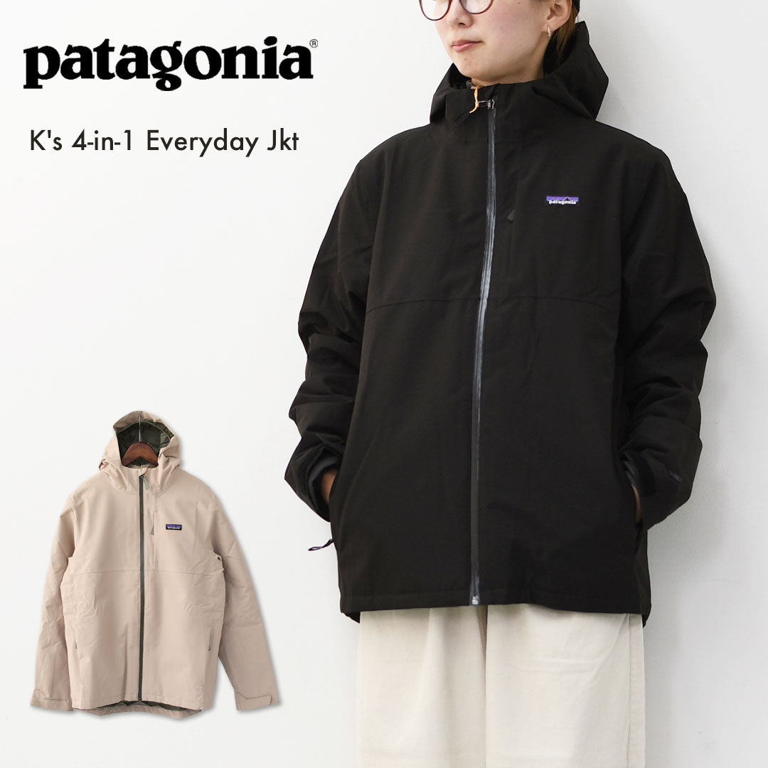 Patagonia [パタゴニア正規代理店] K's 4-in-1 Everyday Jkt [68035] キッズ・フォーインワン・エブリデー・ジャケット・LADY'S/KID'S  [2025AW]