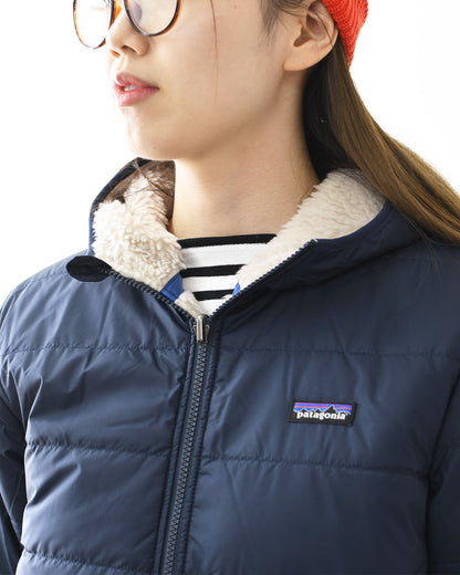 Patagonia [パタゴニア正規代理店] K's Reversible Ready Freddy Hoody [68095] キッズ・リバーシブル・レディ・フレディ・フーディ・アウター・LADY'S [2025AW]