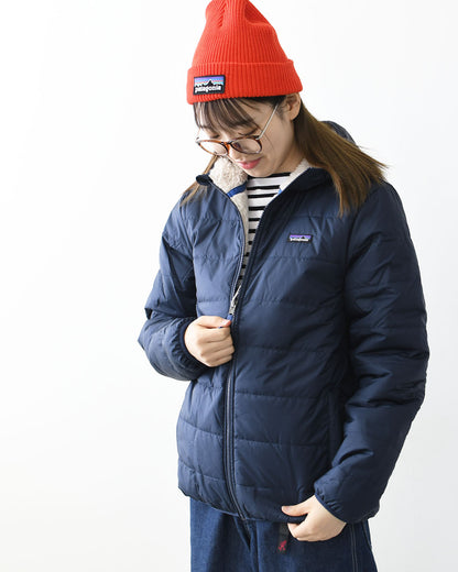 Patagonia [パタゴニア正規代理店] K's Reversible Ready Freddy Hoody [68095] キッズ・リバーシブル・レディ・フレディ・フーディ・アウター・LADY'S [2025AW]
