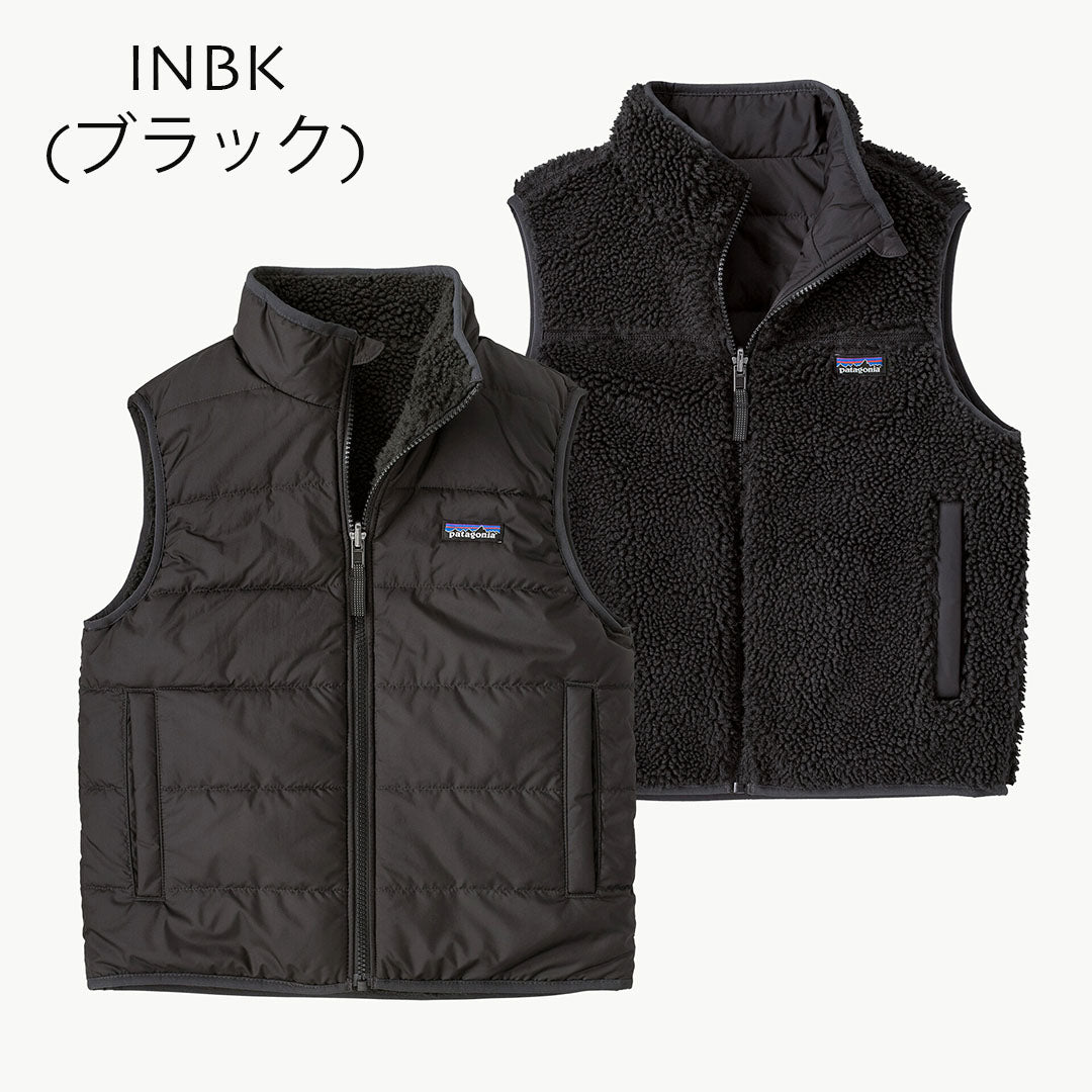 Patagonia [パタゴニア正規代理店] K's Reversible Ready Freddy Vest [68110] キッズ・リバーシブル・レディ・フレディ・ベスト・アウター・KID'S/LADY'S  [2025AW]