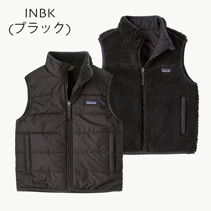 Patagonia [パタゴニア正規代理店] K's Reversible Ready Freddy Vest [68110] キッズ・リバーシブル・レディ・フレディ・ベスト・アウター・KID'S/LADY'S  [2025AW]