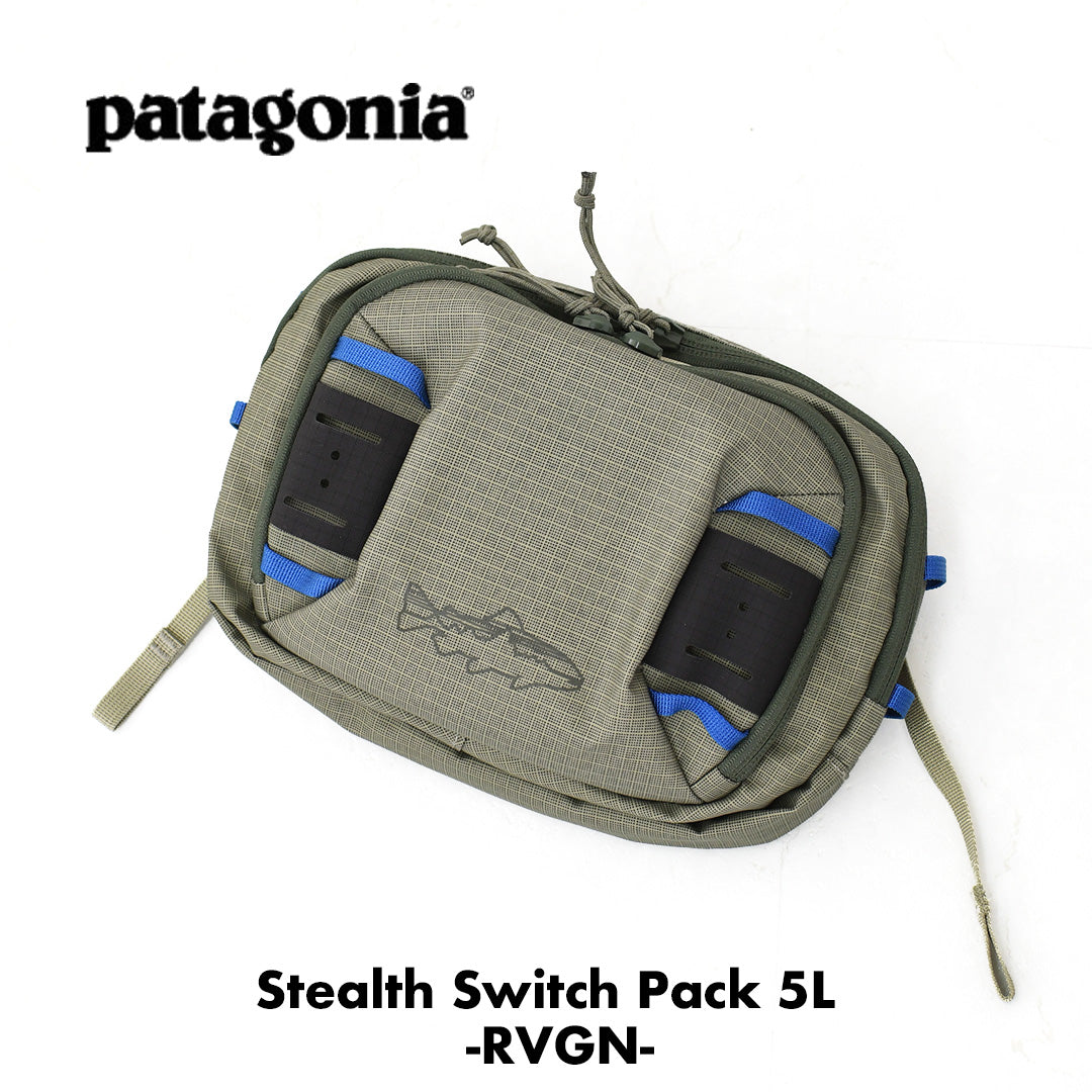 Patagonia [パタゴニア正規代理店] Stealth Switch Pack 5L -RVGN- [81635] ステルス・スウィッチ・パック 5L・チェストパック・ヒップパック・スリングパック・River Rock Green・MEN'S / LADY'S [2025AW]