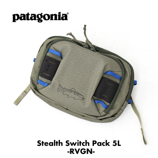 Patagonia [パタゴニア正規代理店] Stealth Switch Pack 5L -RVGN- [81635] ステルス・スウィッチ・パック 5L・チェストパック・ヒップパック・スリングパック・River Rock Green・MEN'S / LADY'S [2025AW]