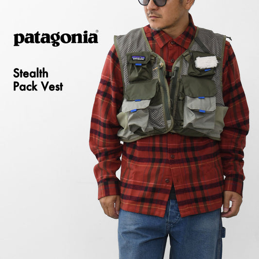 Patagonia [パタゴニア正規代理店] Stealth Pack Vest [81964] ステルス・パック・ベスト・フィッシング用ベスト・MEN'S / LADY'S [2025AW]