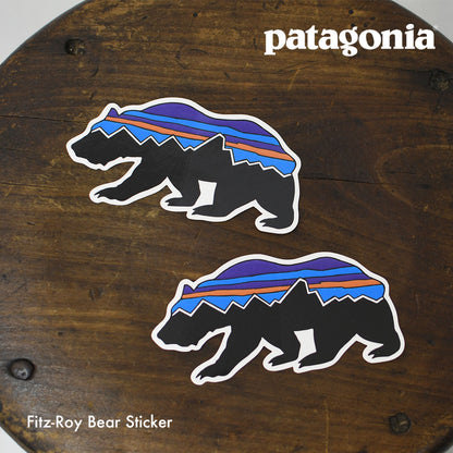 Patagonia [パタゴニア正規代理店] Fitz-Roy Bear Sticker [STK05] フィッツロイ・ベア・ステッカー [2025AW]