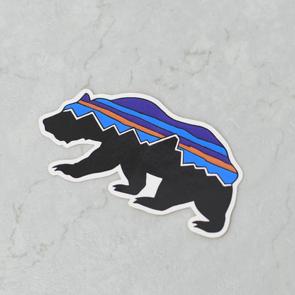 Patagonia [パタゴニア正規代理店] Fitz-Roy Bear Sticker [STK05] フィッツロイ・ベア・ステッカー [2025AW]