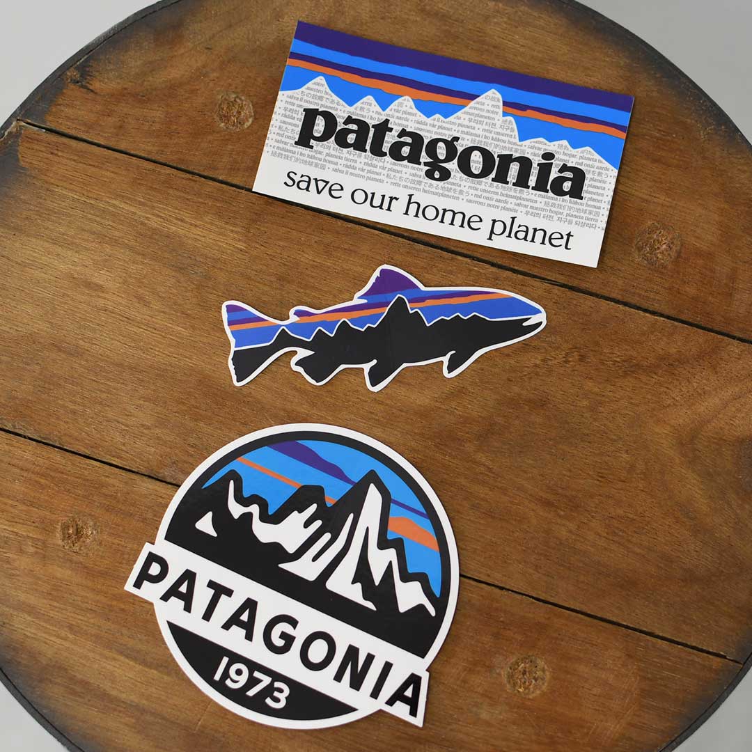 Patagonia [パタゴニア正規代理店] Fitz Roy Trout Sticker [STK10] フィッツロイ・トラウト・ステッカー・MEN'S / LADY'S [2025AW]