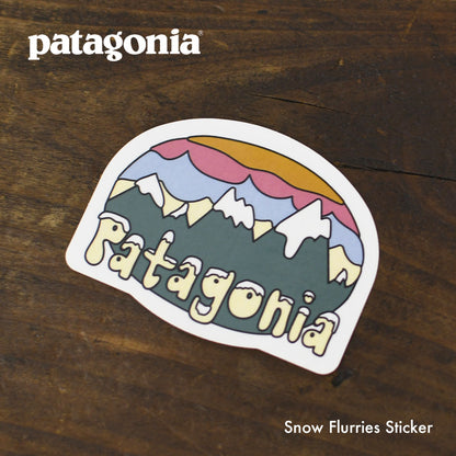 Patagonia [パタゴニア正規代理店] Snow Flurries Sticker [STK26] スノー・フリーズ・ステッカー [2025AW]