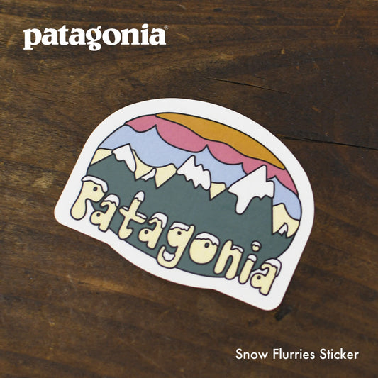 Patagonia [パタゴニア正規代理店] Snow Flurries Sticker [STK26] スノー・フリーズ・ステッカー [2025AW]